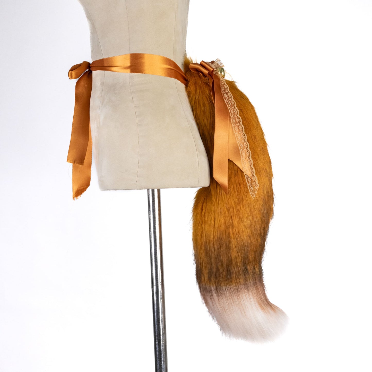 Ginger Fox Ears and Tail Set