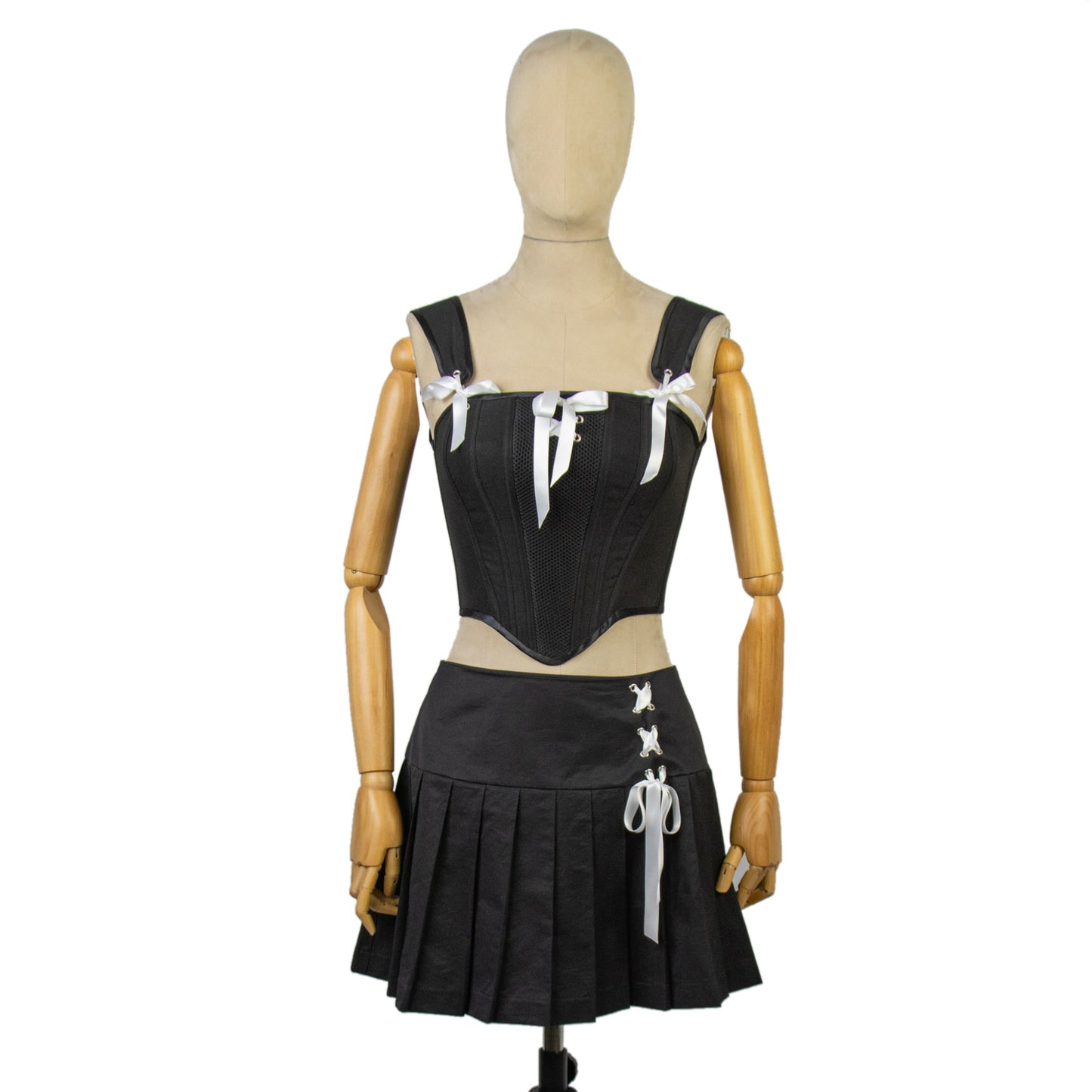 NEKO corset top & skirt set