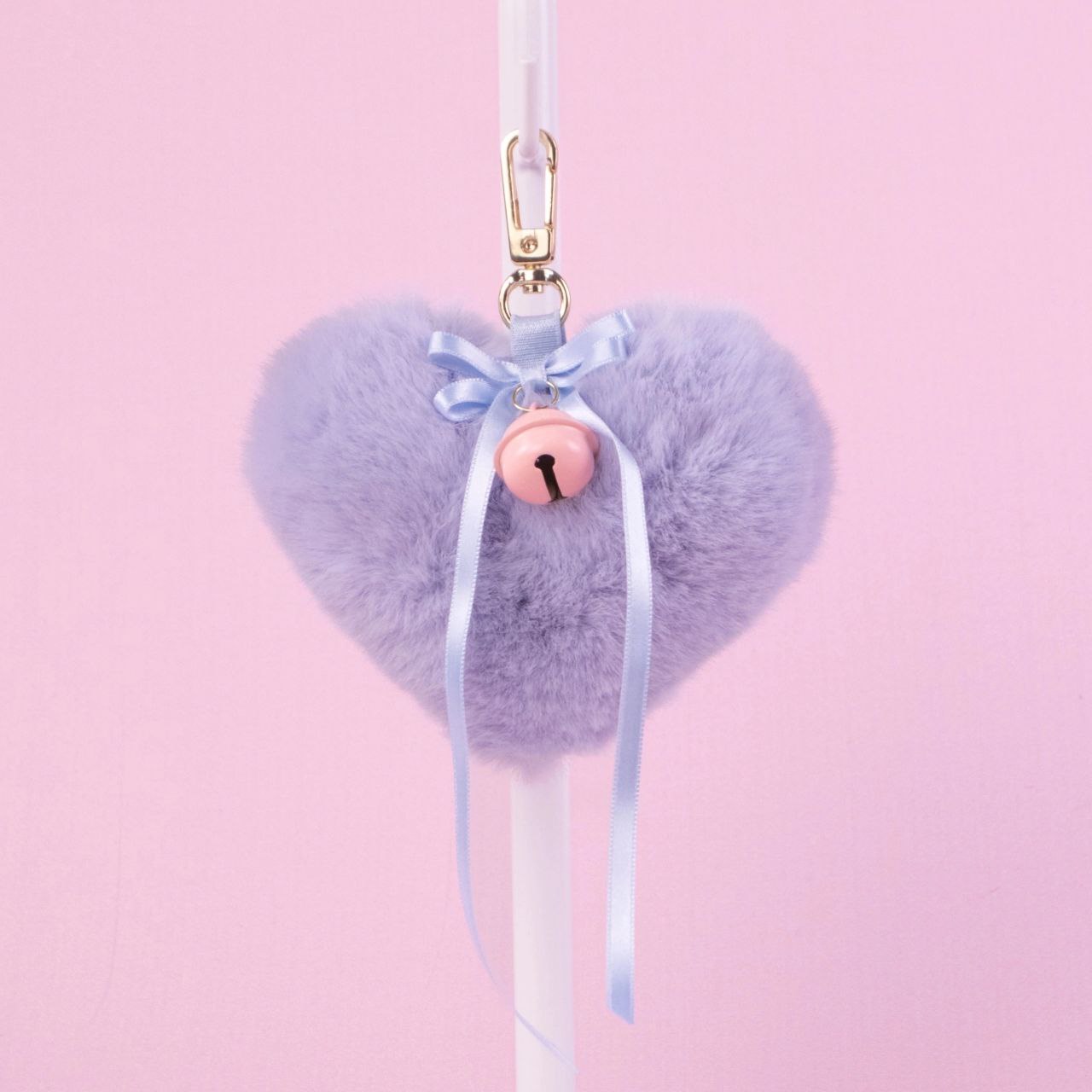 Blue Heart Keychain