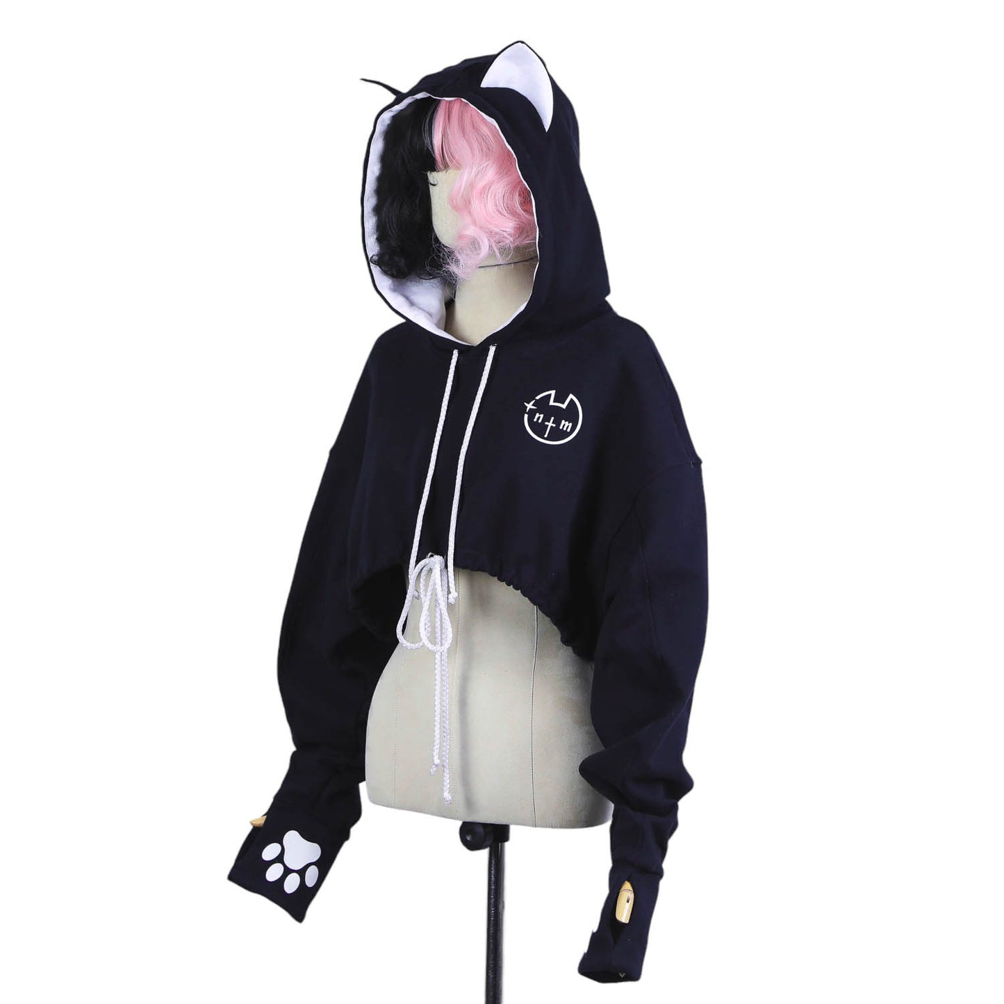 NEKO crop hoodie