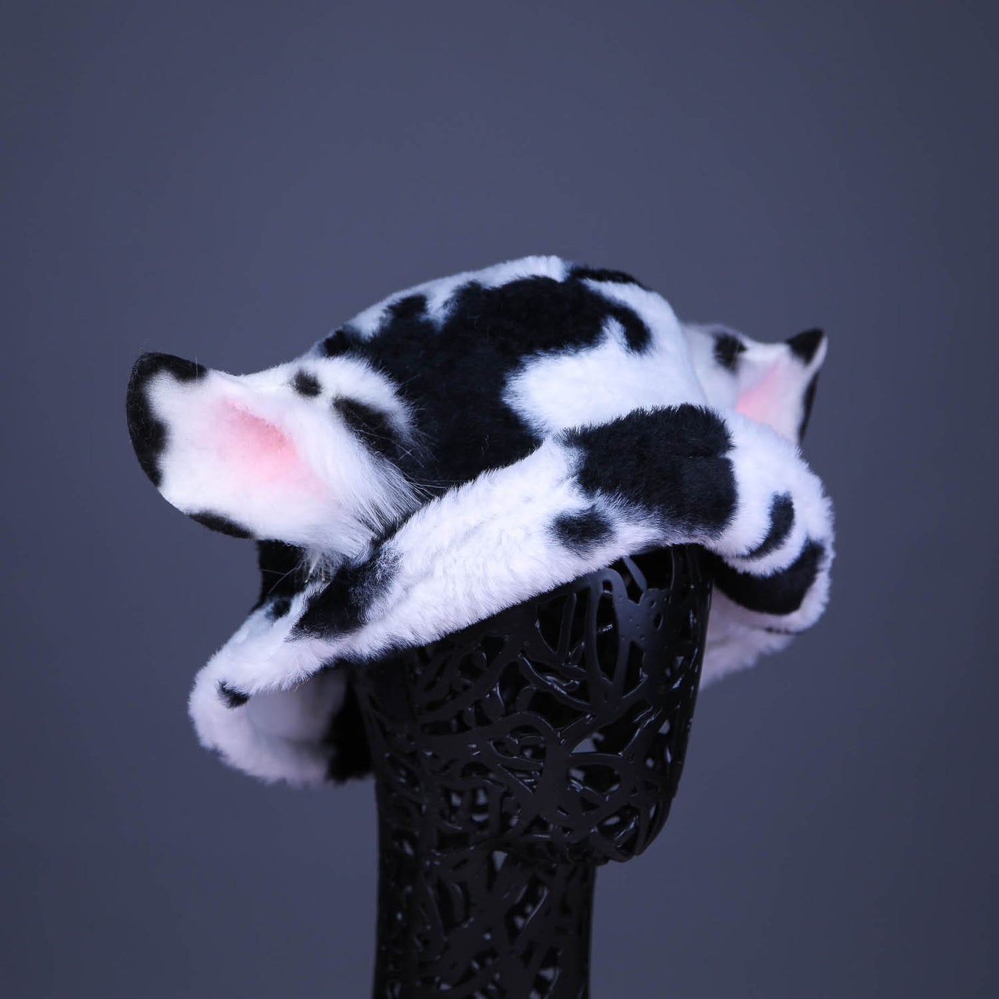 Fluffy Cow Hat
