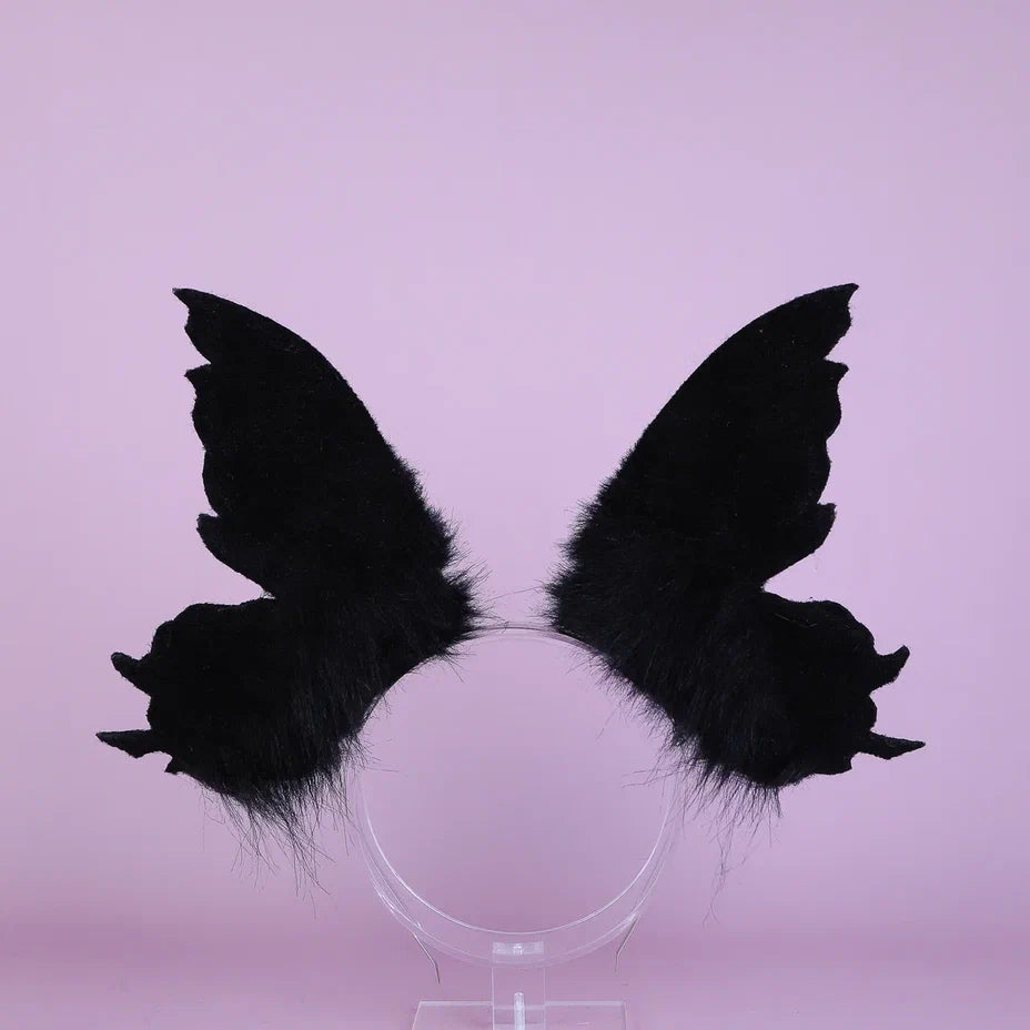 Black Lunar Butterfly Ears