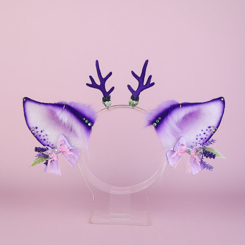 Lavender Deer Ears