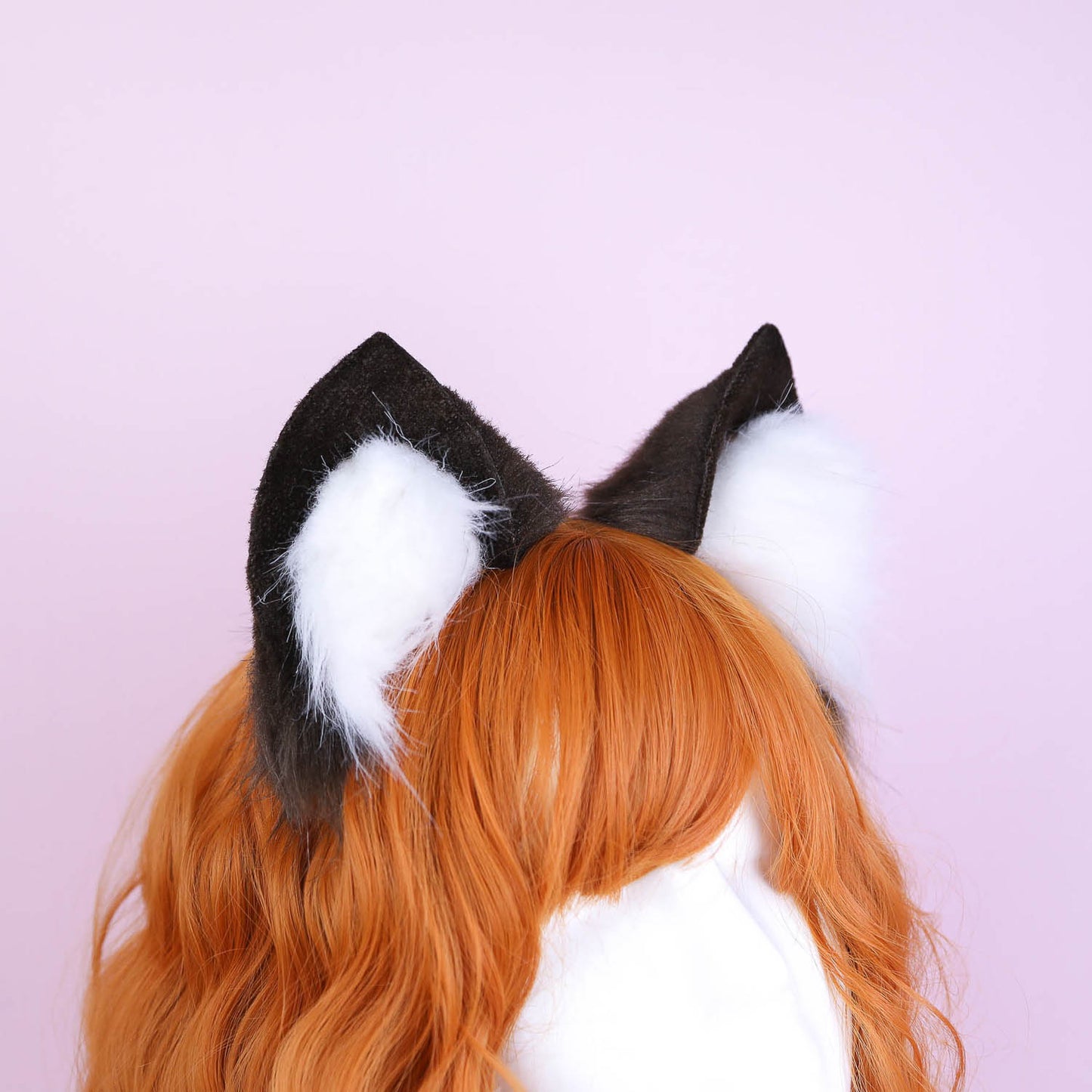 Double tailed kitten tail and ears set