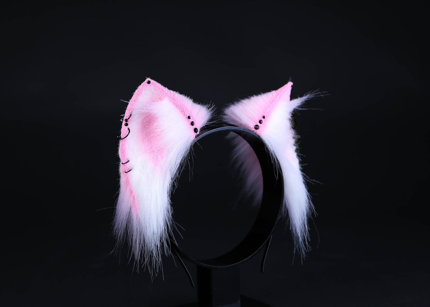 Pink Fish Kitty Ears