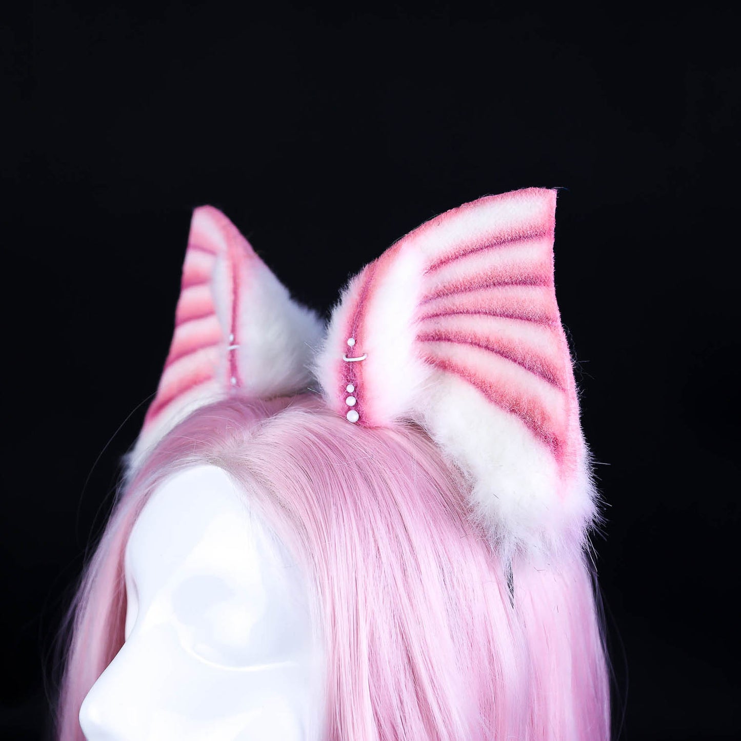 Pink Bat Ears and Wings