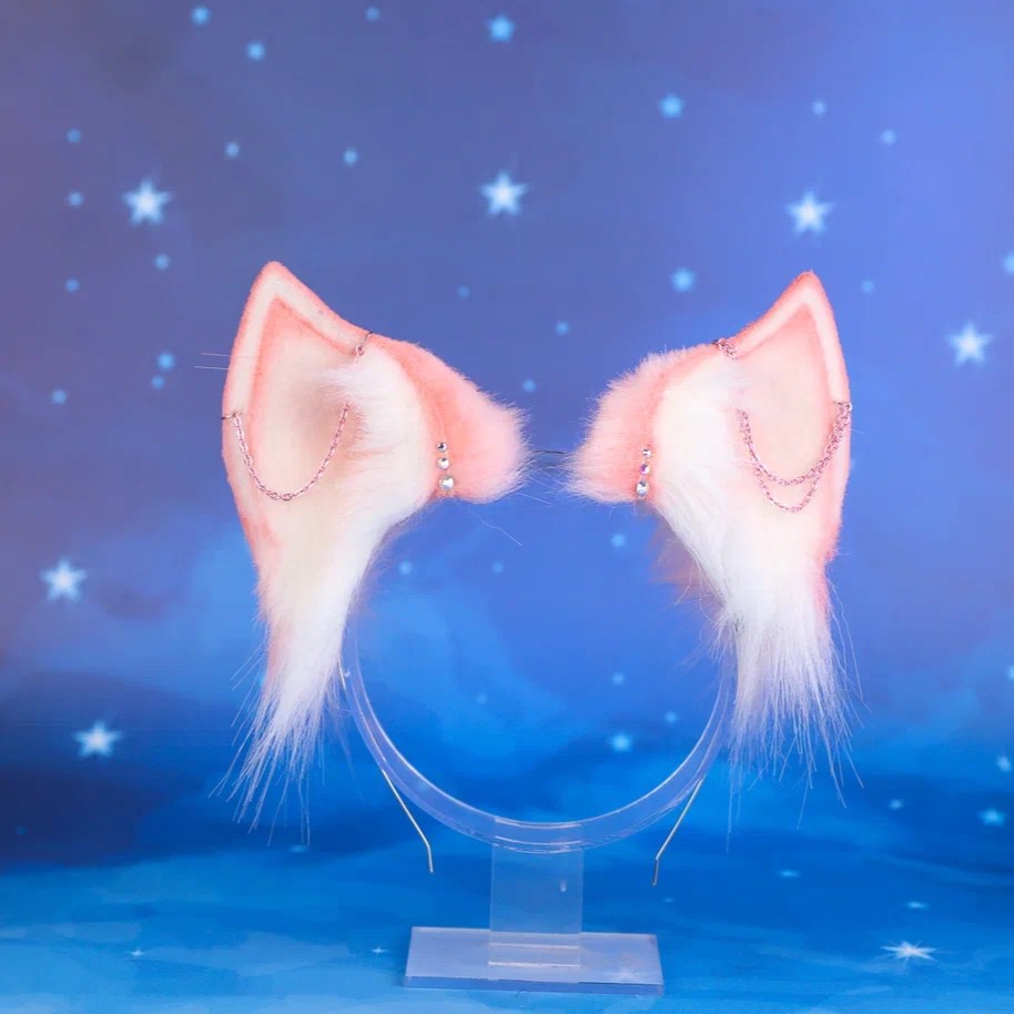 Pink Shark Ears