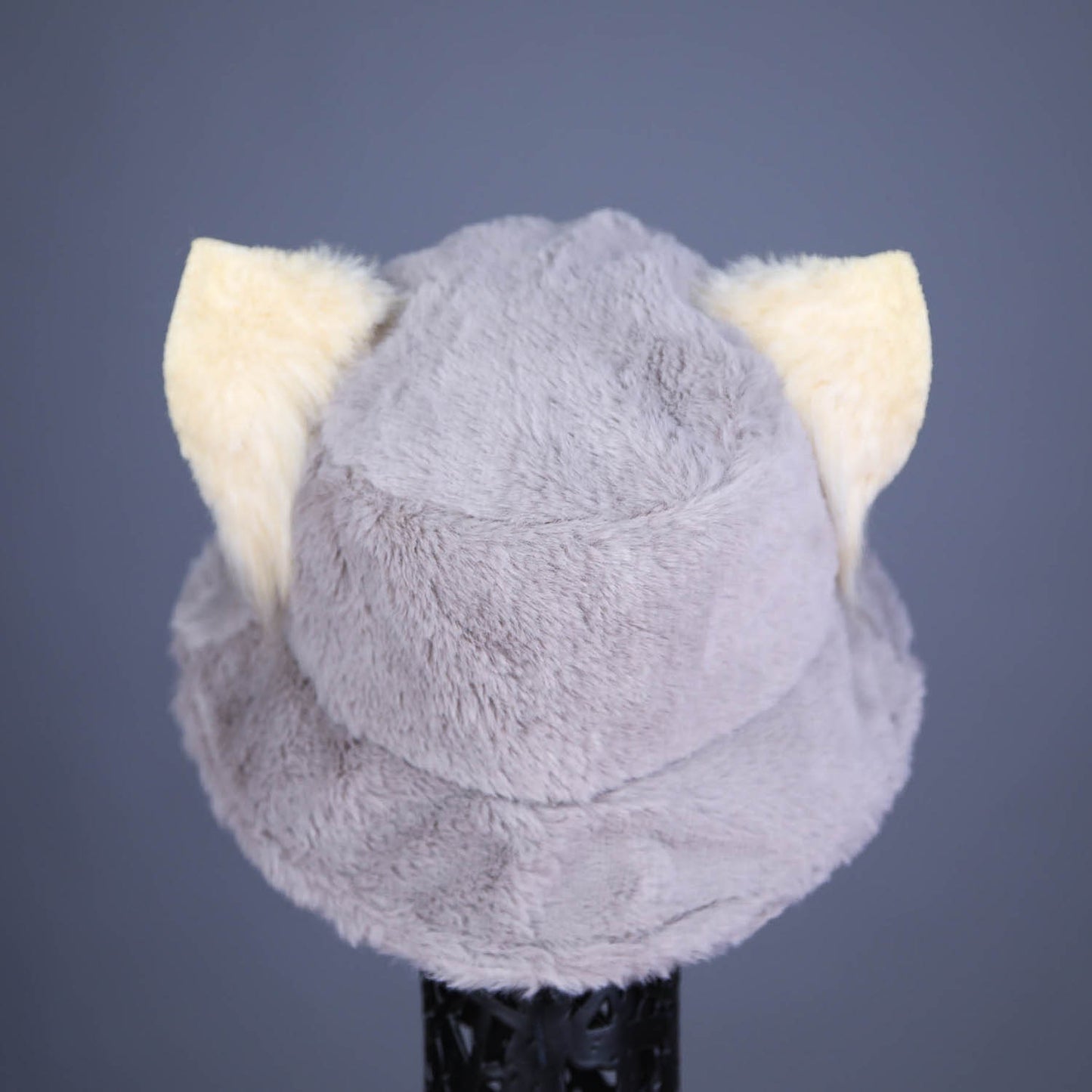 Grey Kitten Hat (with beige ears)