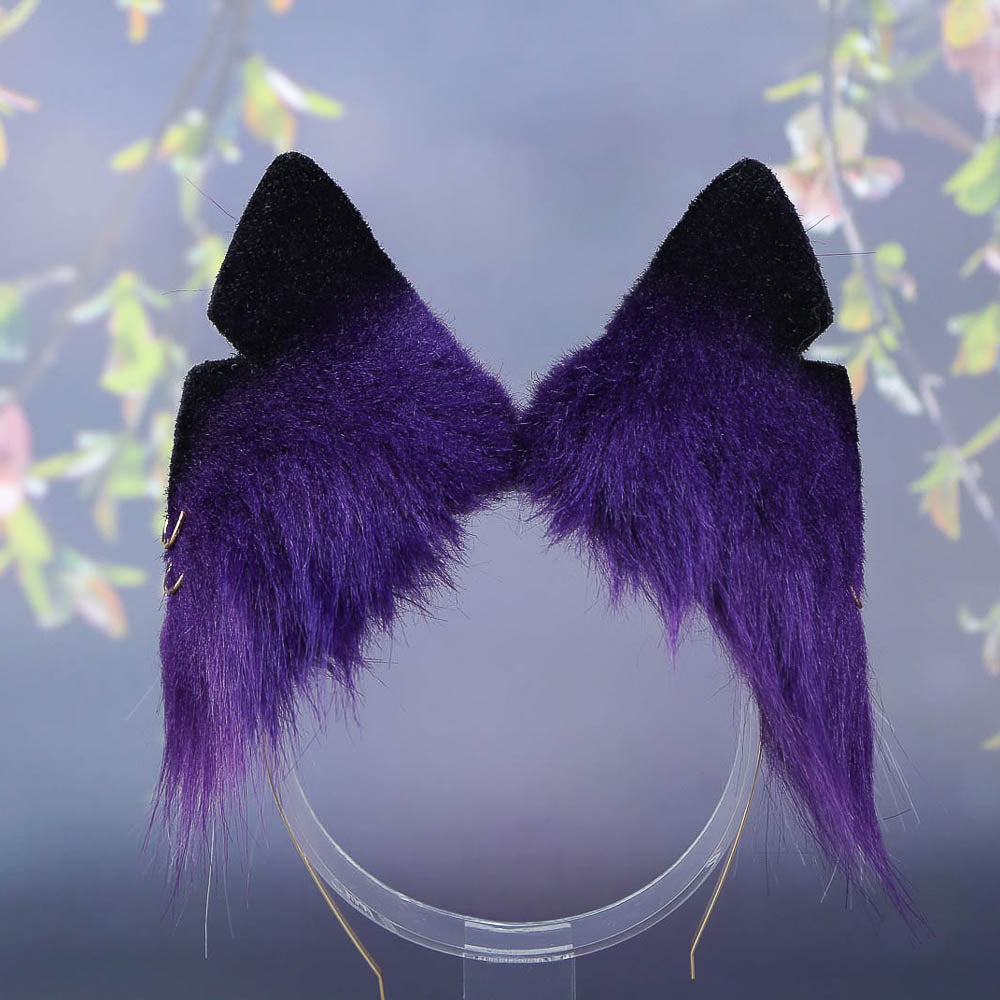 Purple Fox Ears