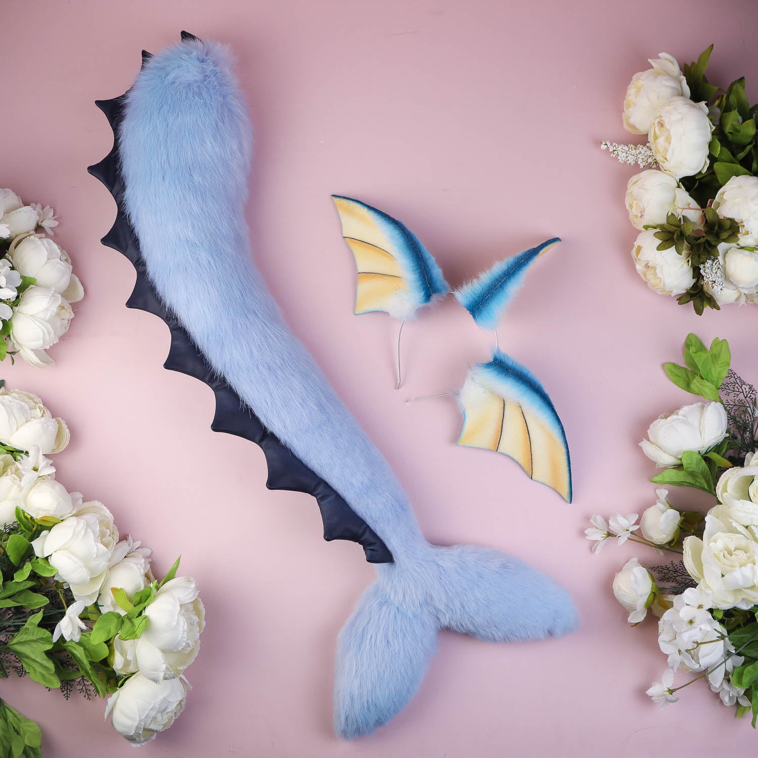 Cosplay popular Vaporeon Tail and Fins / Ears