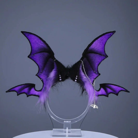 Purple Bat Ears