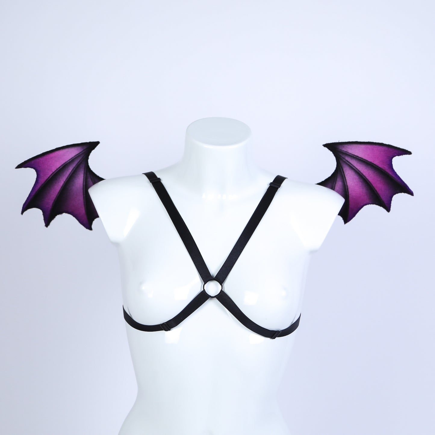 Purple Bat Wings