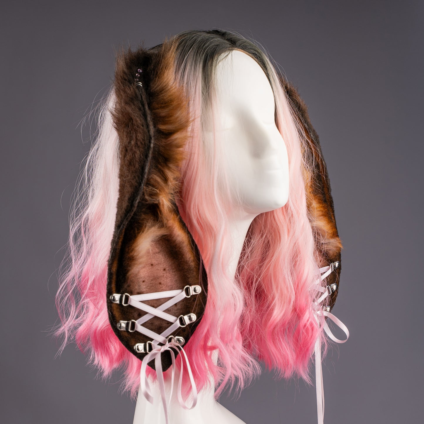 Corset Bunny Ears and Tail Set