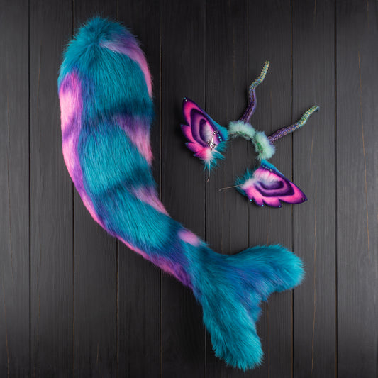 Galaxy Shrimp Ears and Tail Set