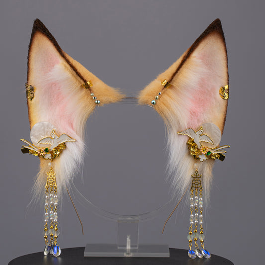 Blond Kitsune Ears