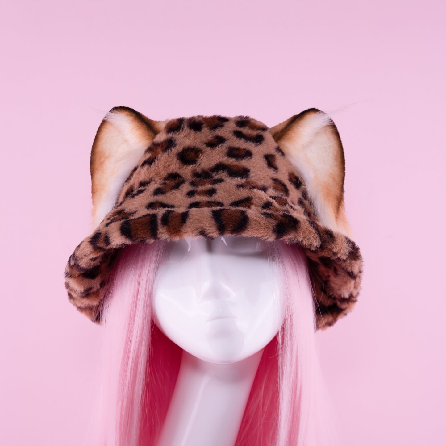 Leopard Fluffy Hat