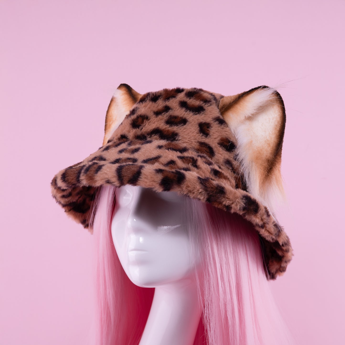 Leopard Fluffy Hat