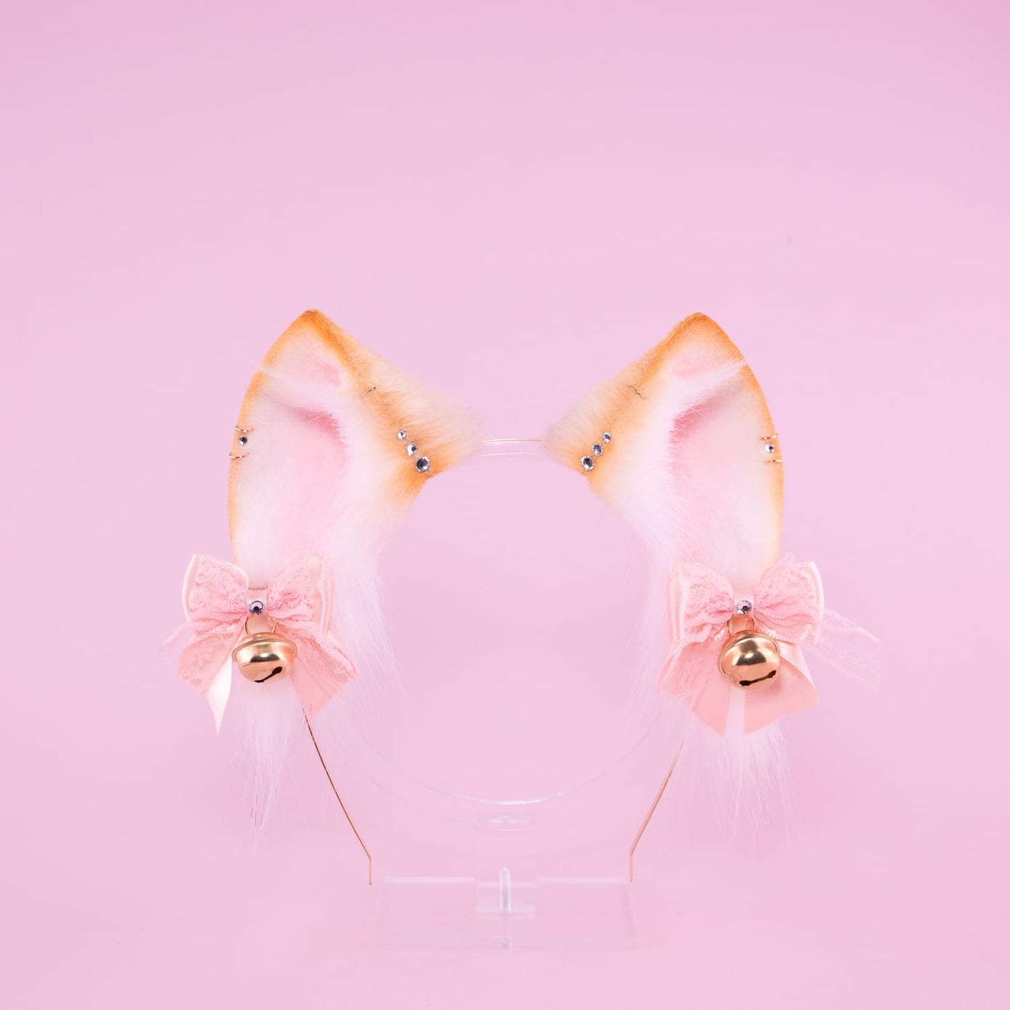 Blond Kitten Ears and Tail Set