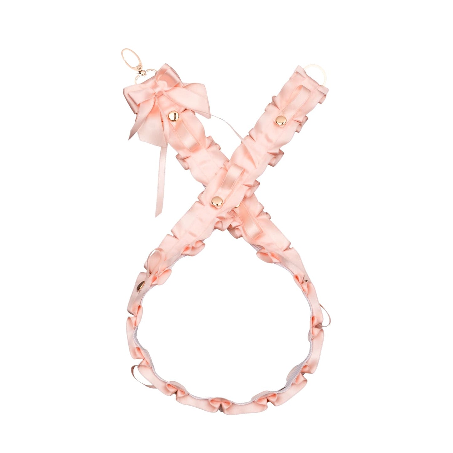 Peach Satin Ears Hanger