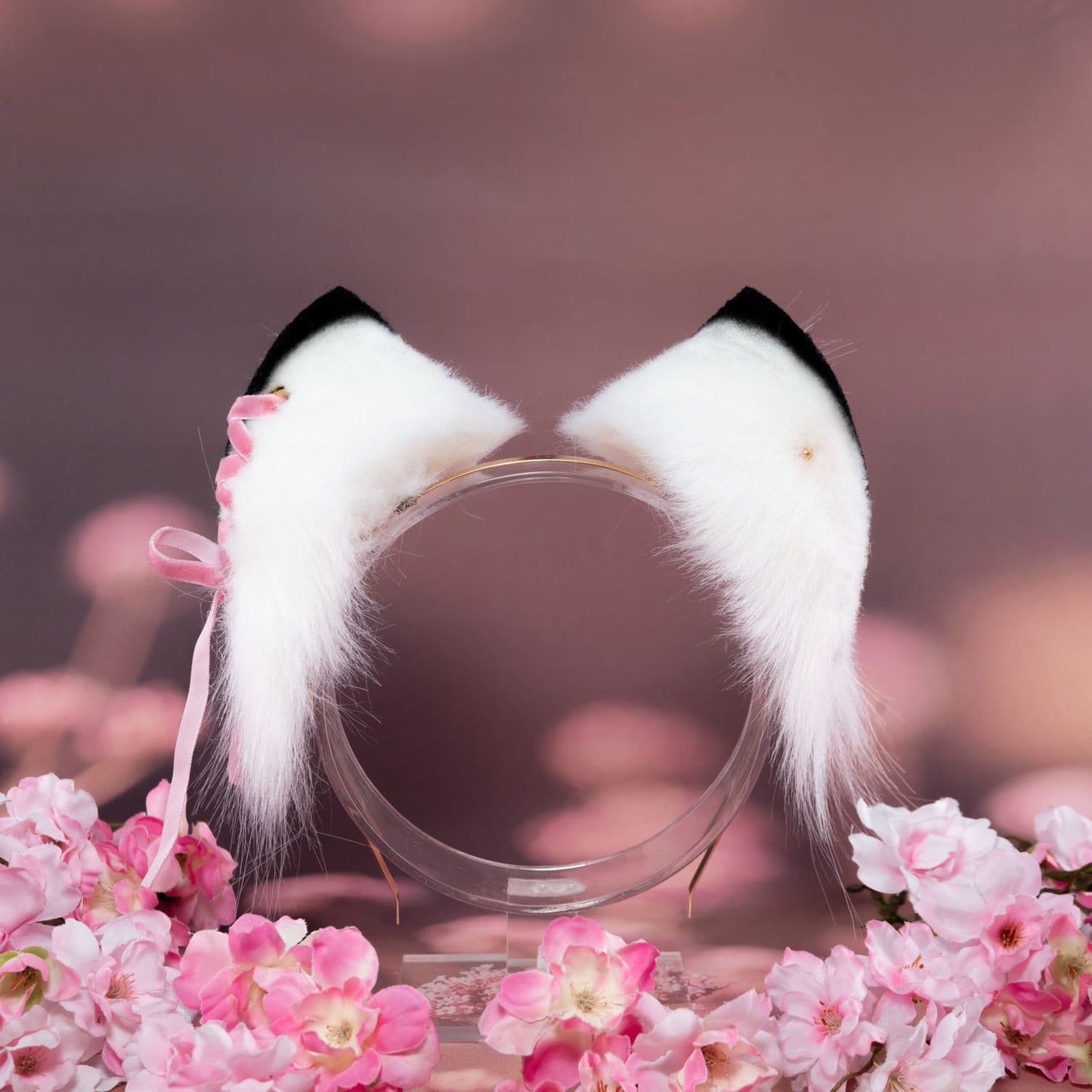 Corset Kitty Ears and Tail Set