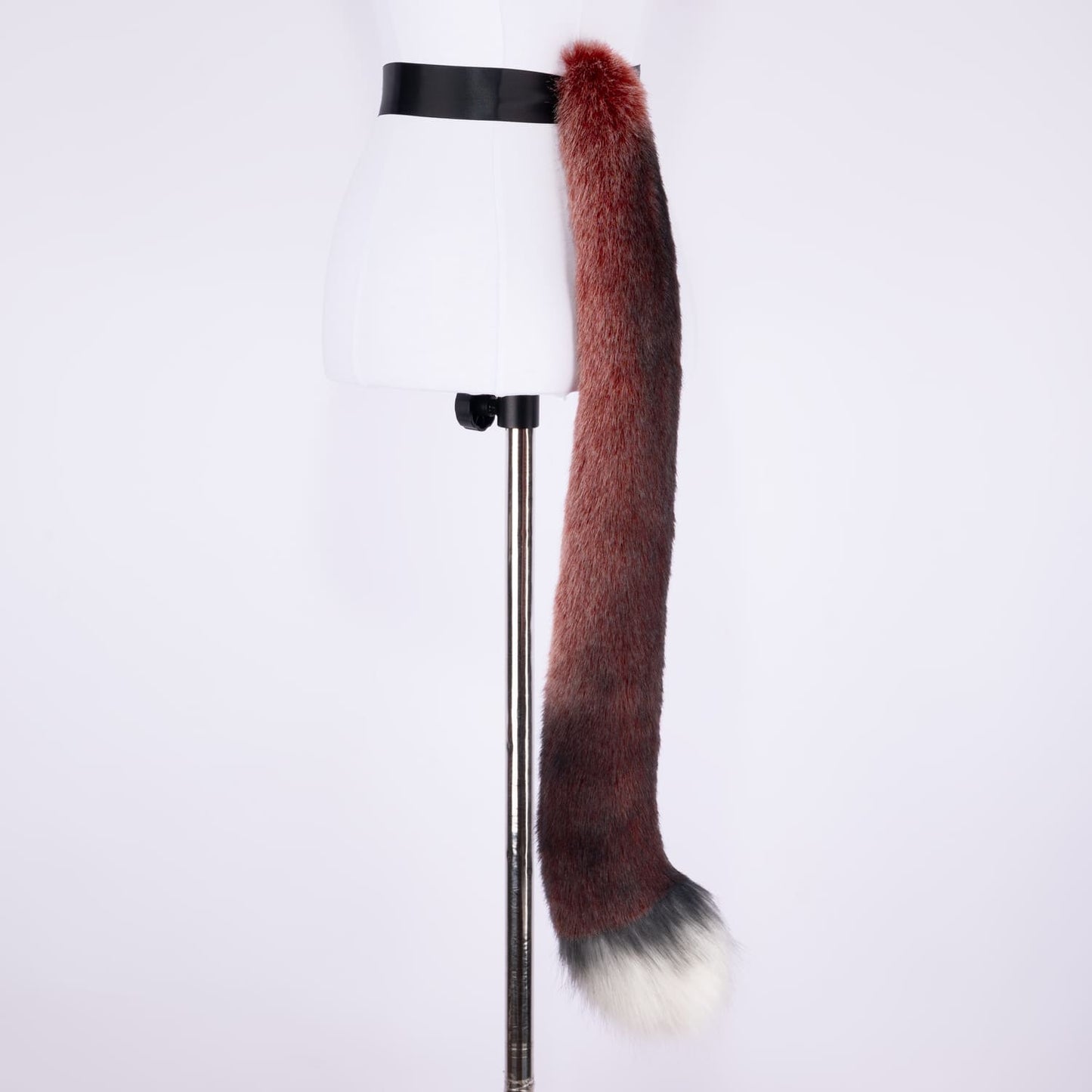 Dark Cherry Brown Cat Tail