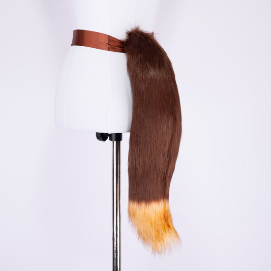 Brown and Blond Fox Tail