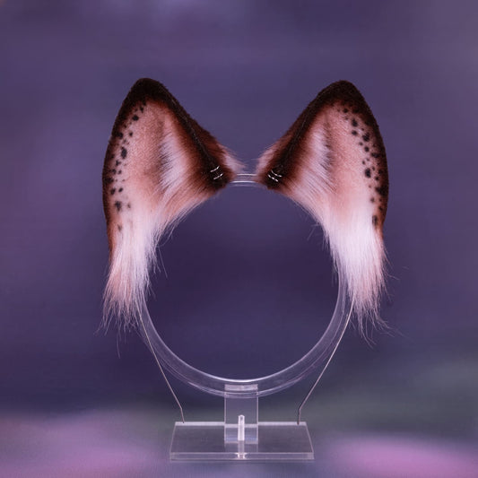 Brown Spotted Fox Ears