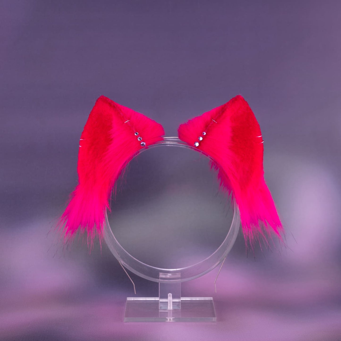 Fuchsia Kitten Ears