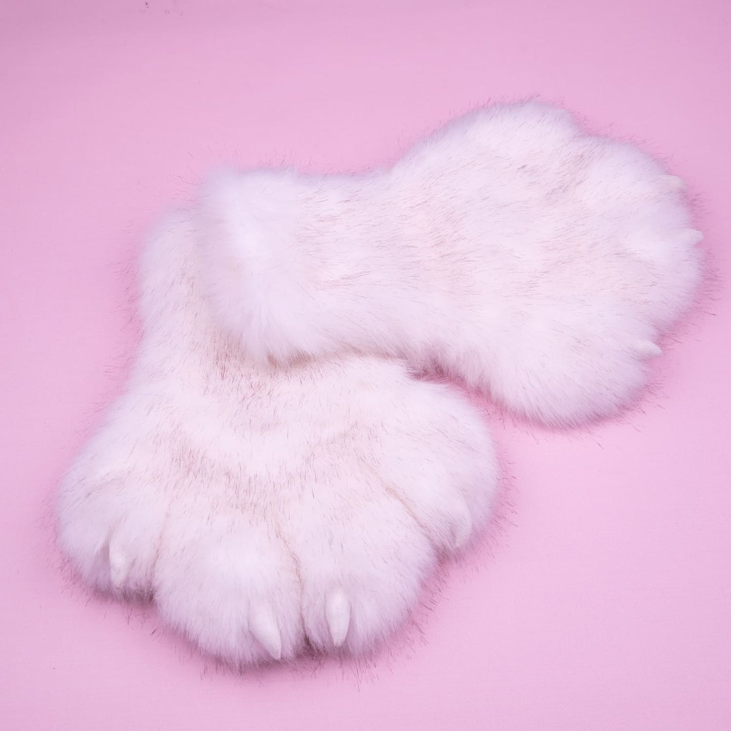 White Kitten Paws Gloves