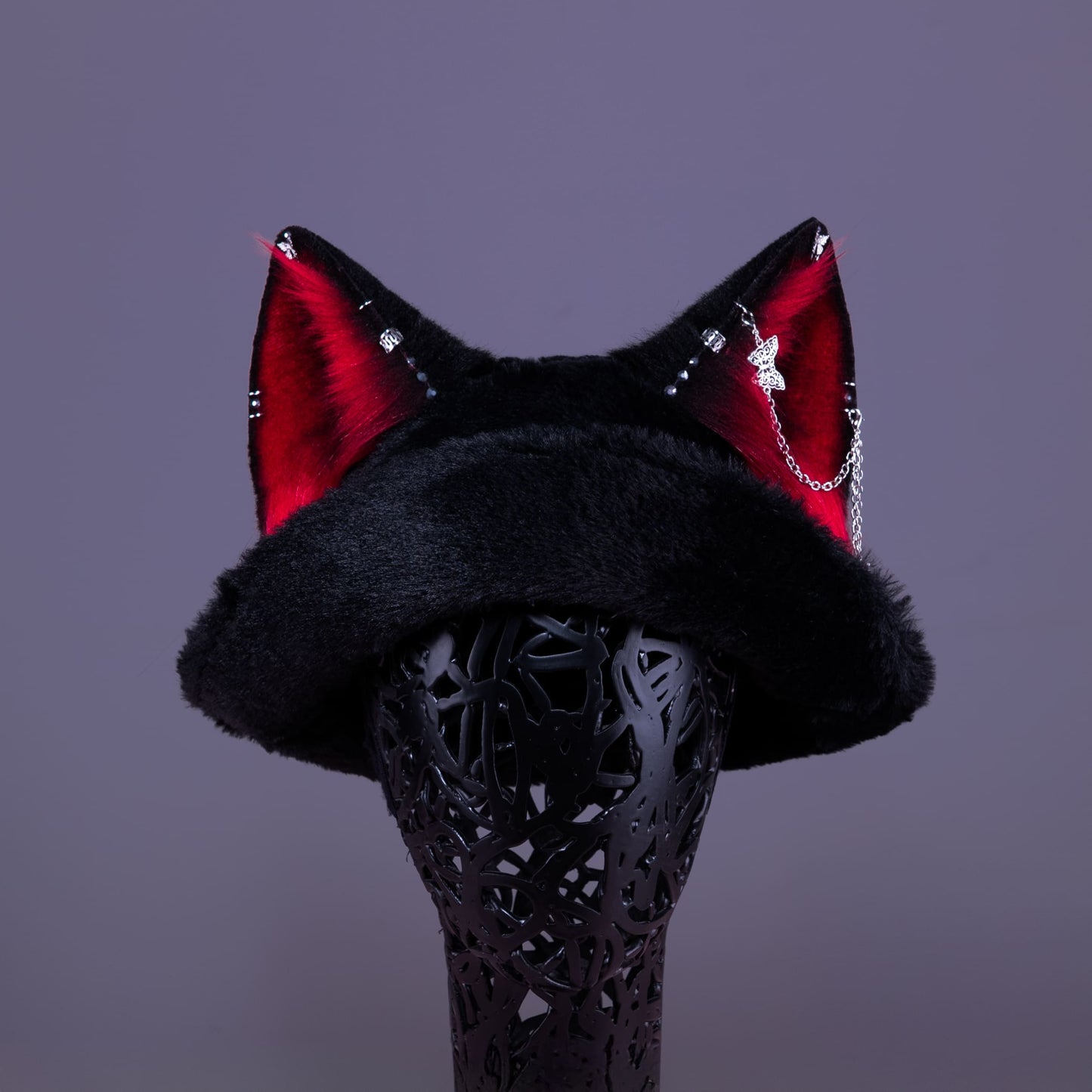 Black Hat with Hua Cheng Fox Ears