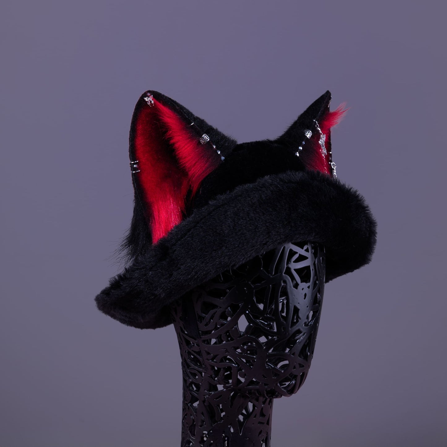 Black Hat with Hua Cheng Fox Ears