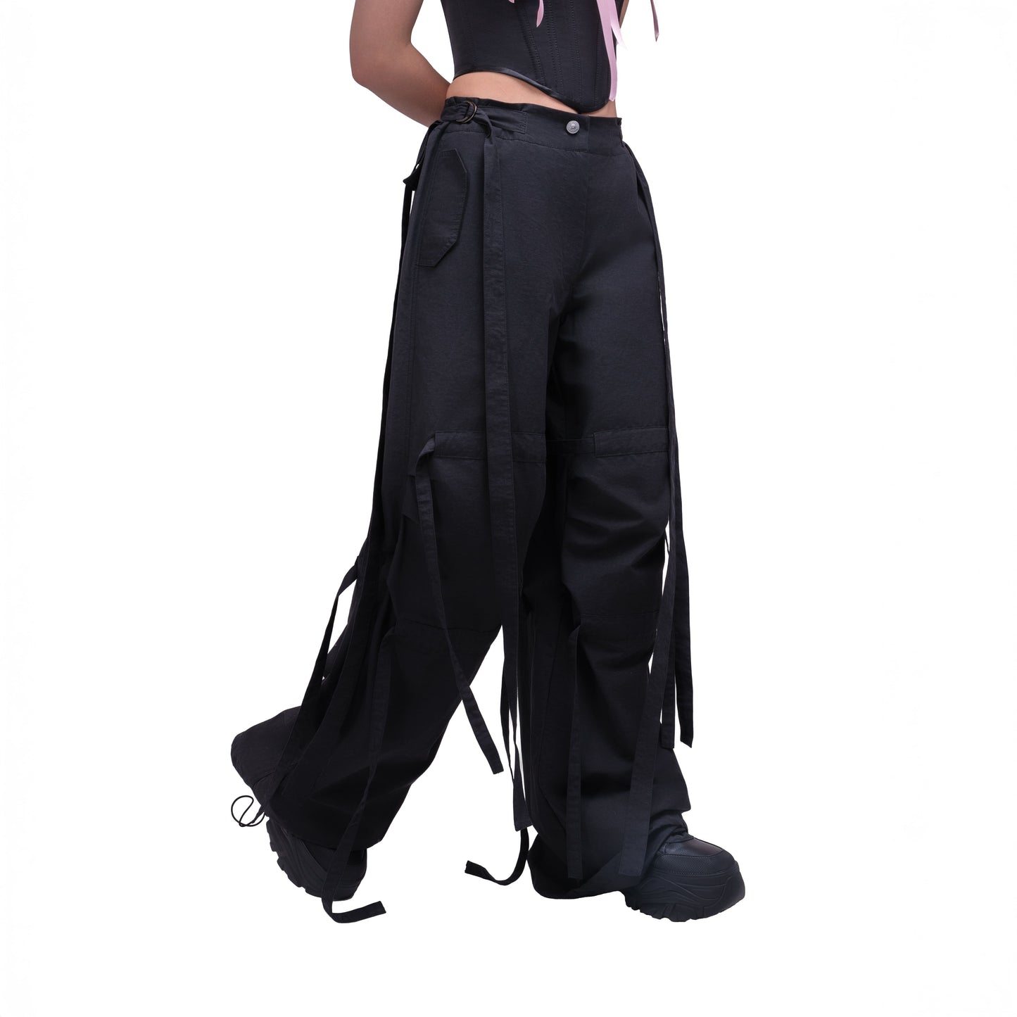 NEKO cargo pants (black)