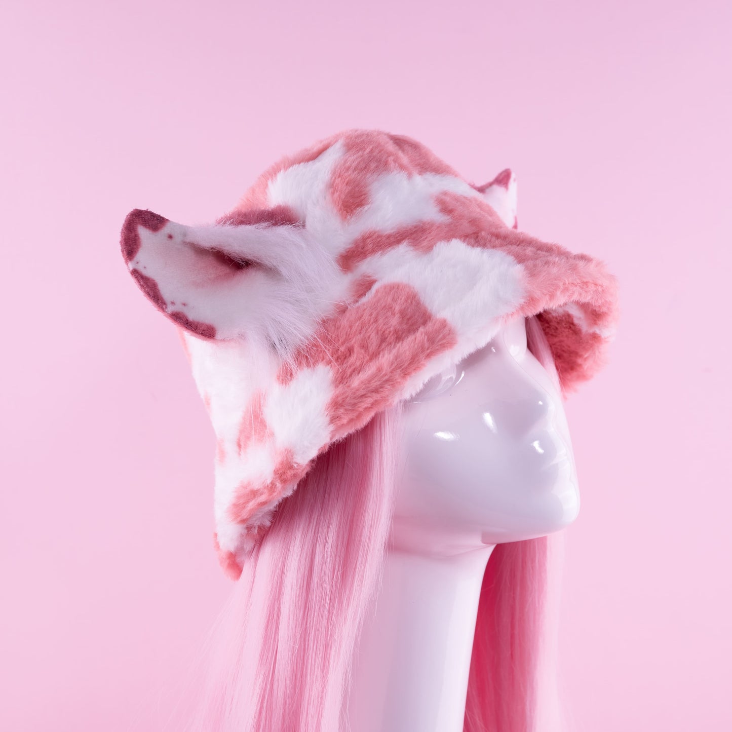 Pink Cow Hat