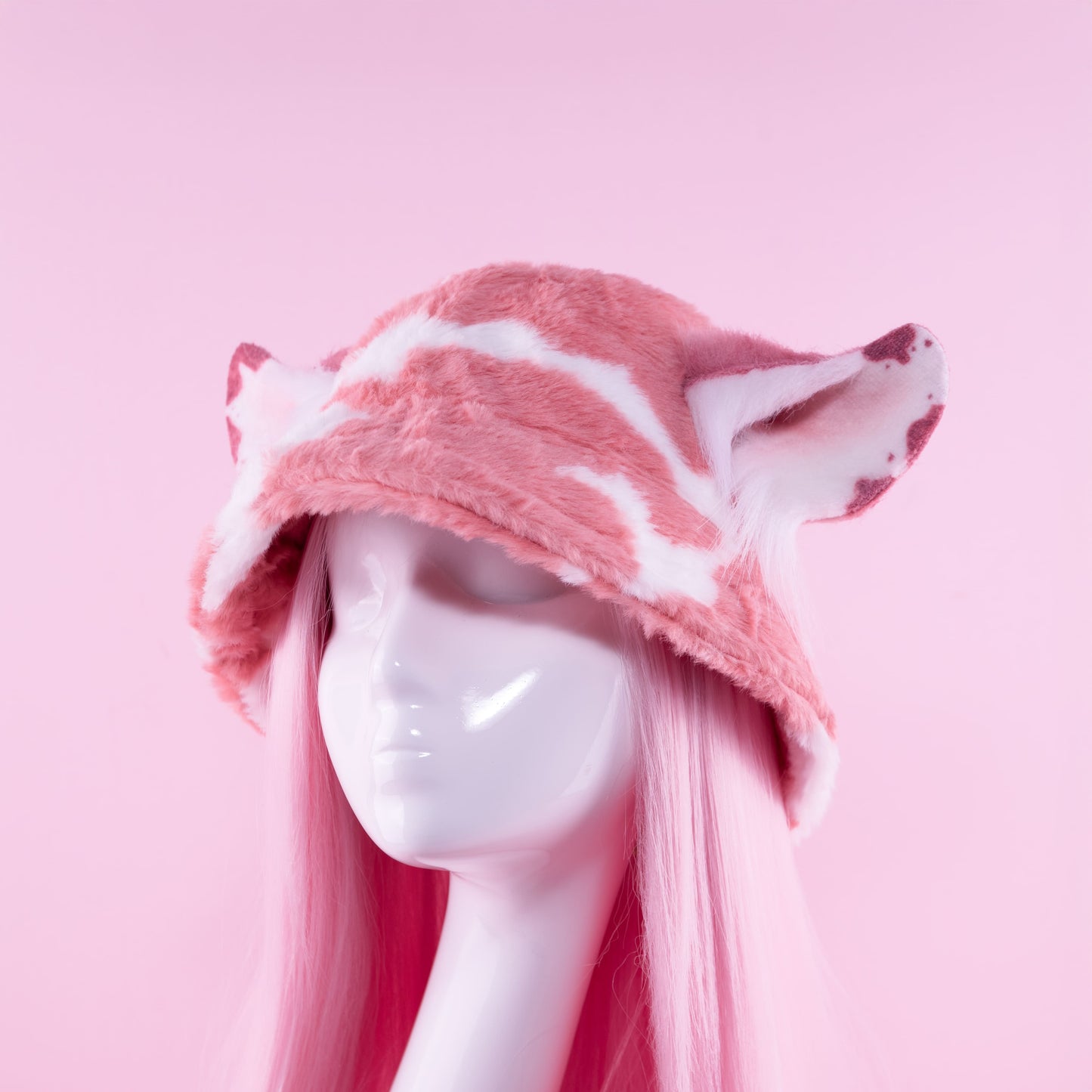 Pink Cow Hat