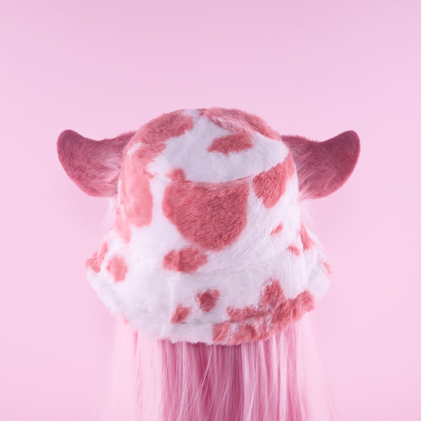 Pink Cow Hat