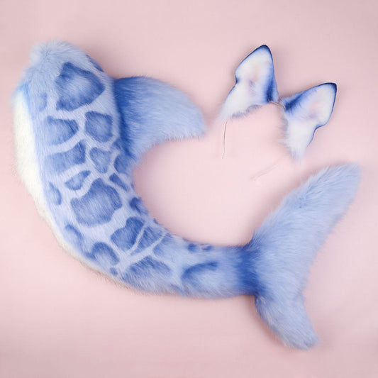 Shark Puppy Ears and Tail Set