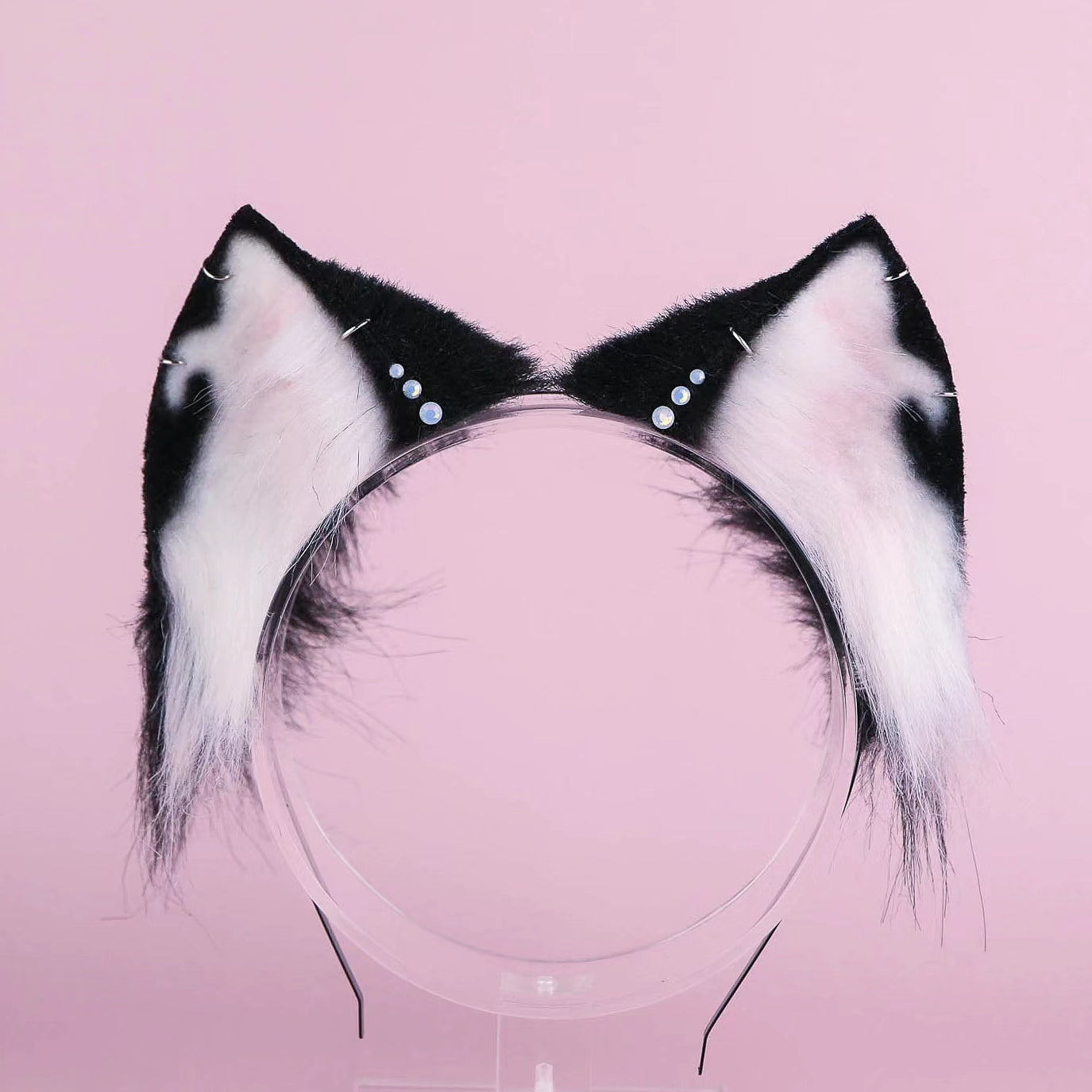 Orca Kitten Ears and Tail Set