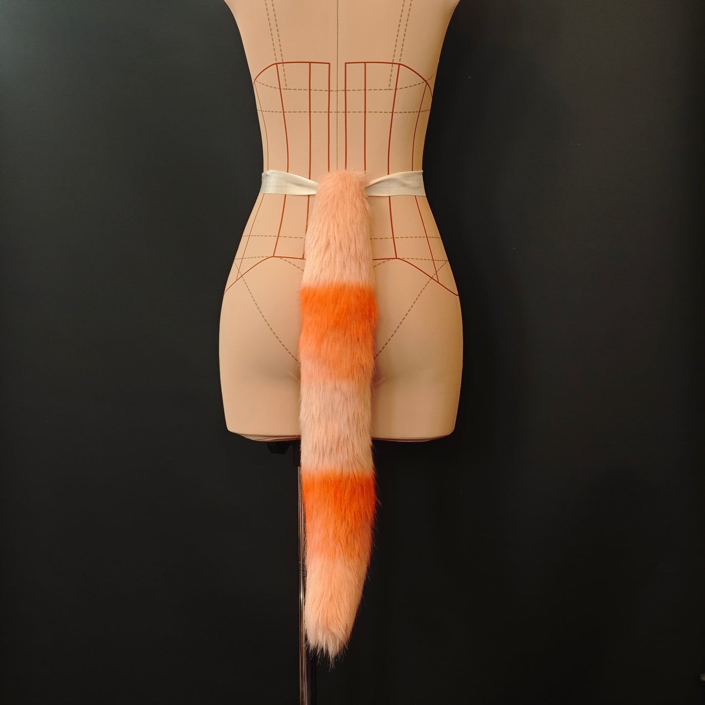 Ginger and Beige Fox Tail RFS