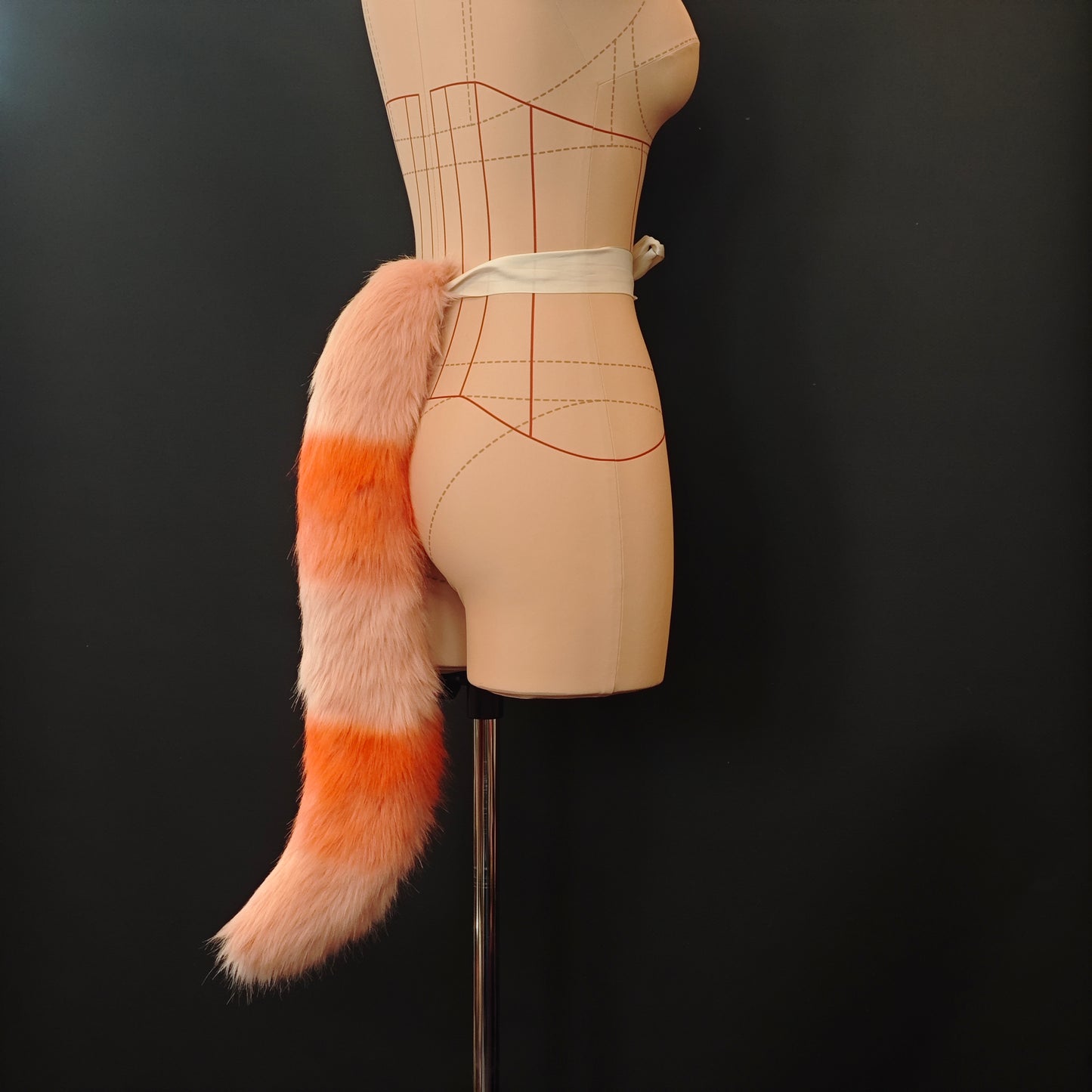 Ginger and Beige Fox Tail RFS