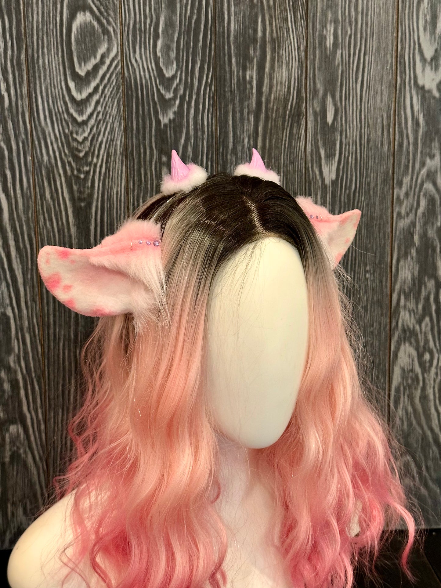 Pink Cow Ears RFS