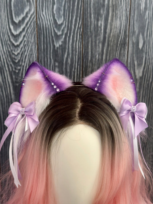 Purple Kitten Ears RFS