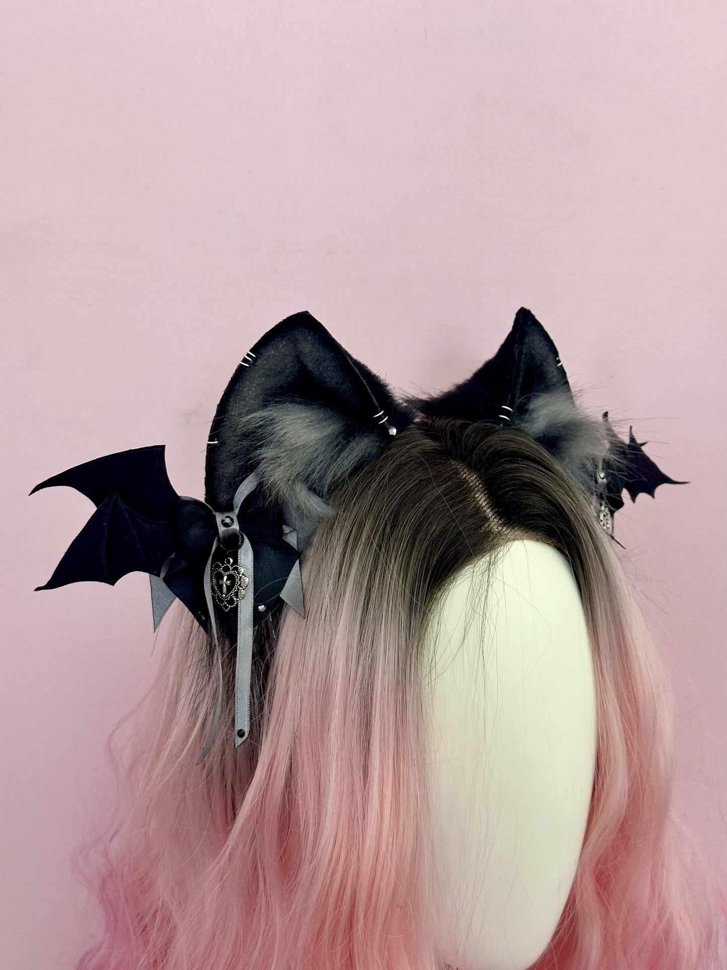 Black Bat Kitten Ears RFS