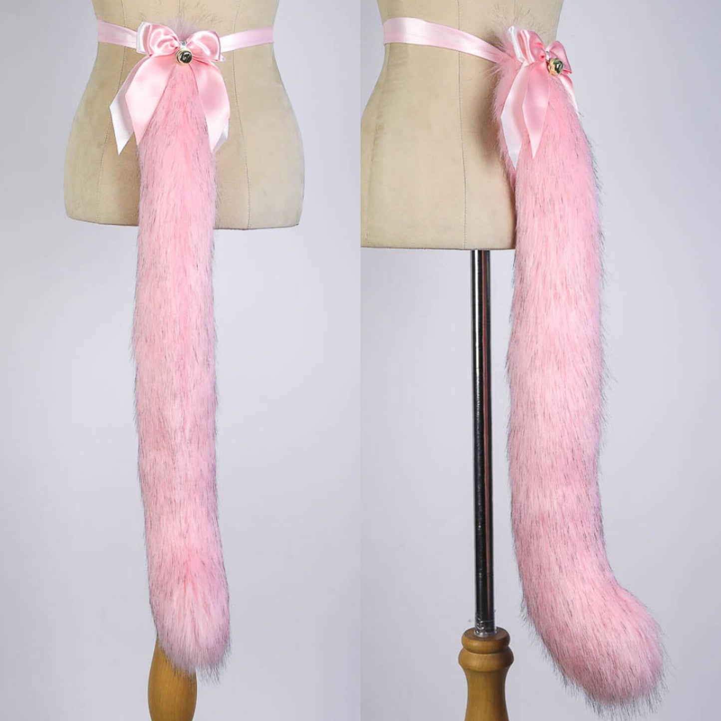 Pink Cat Ears and Tail Set