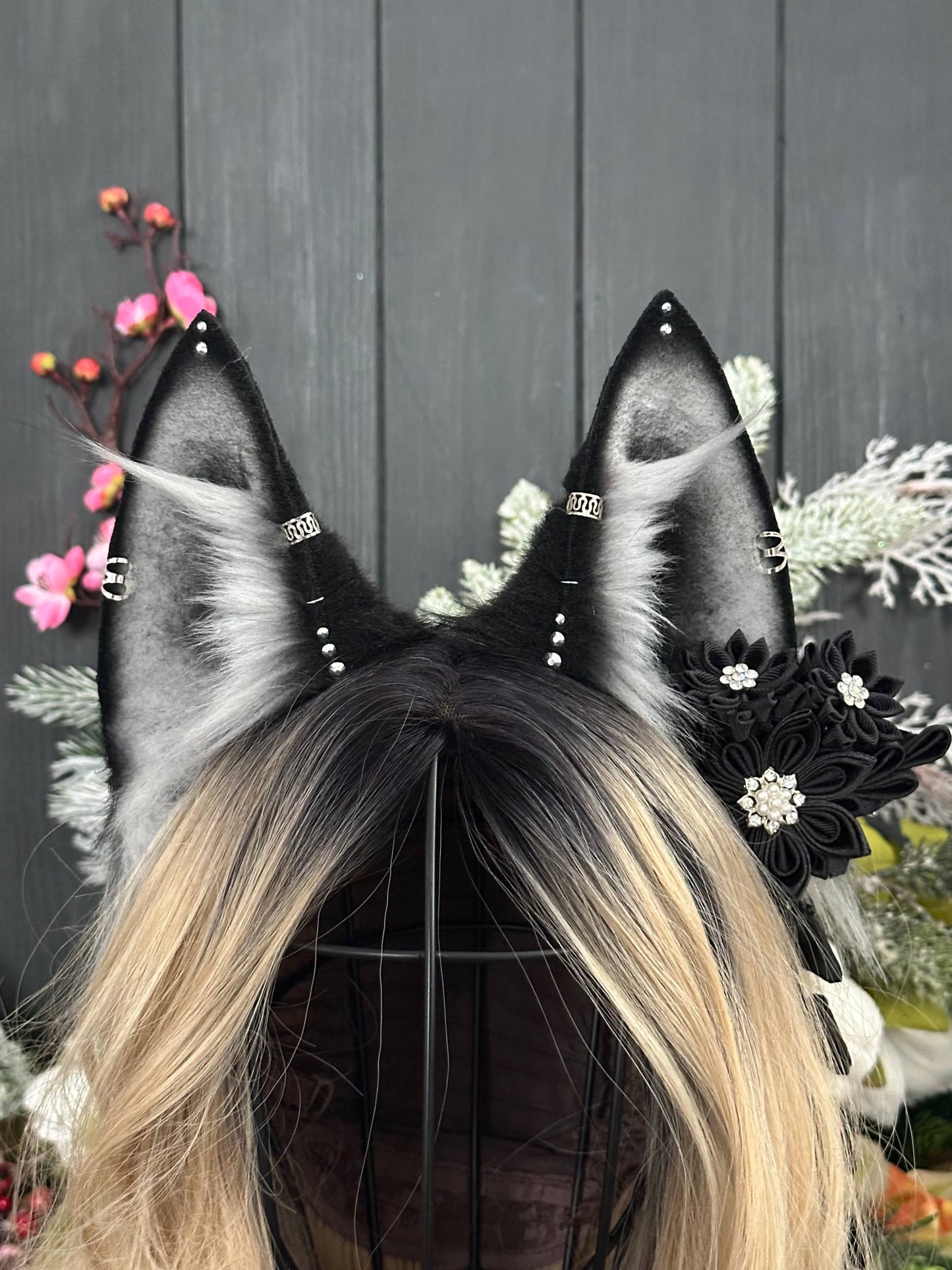 Black Kitsune Ears RFS