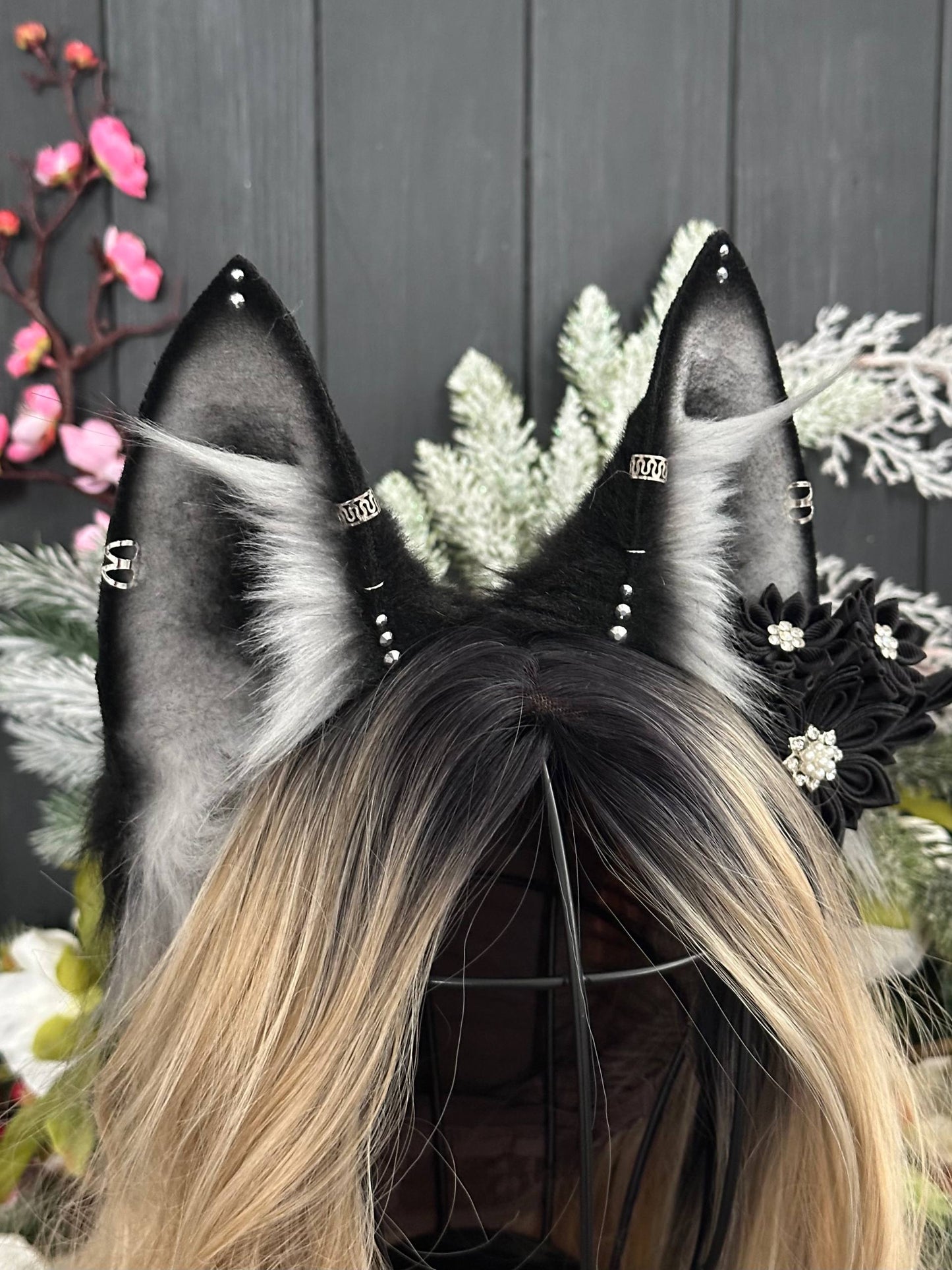 Black Kitsune Ears RFS