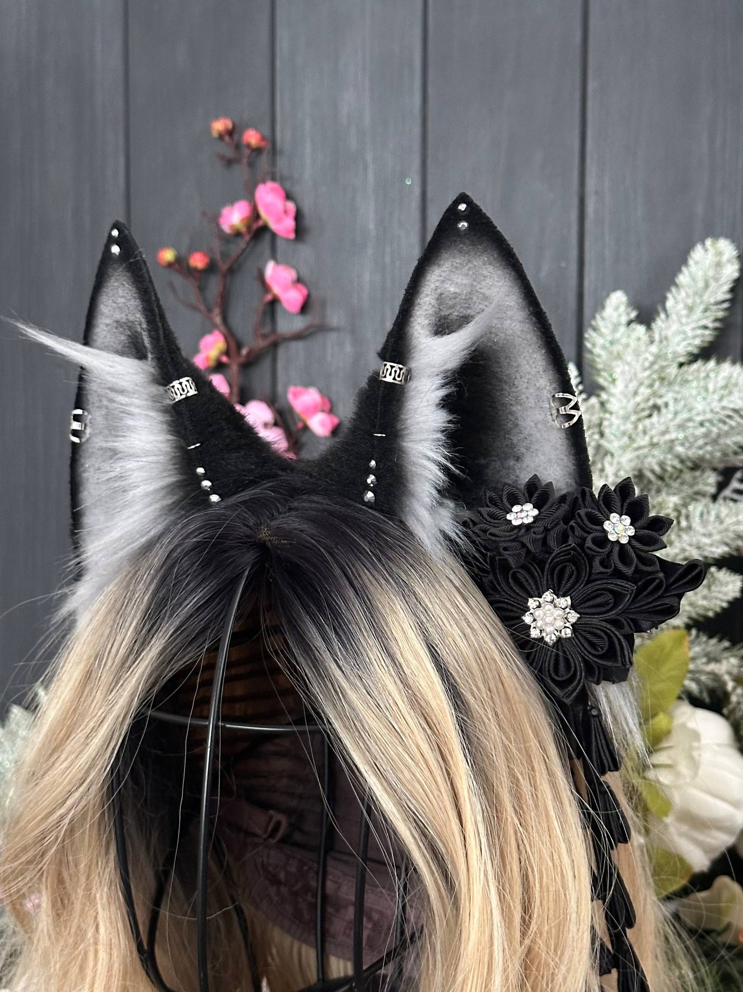 Black Kitsune Ears RFS