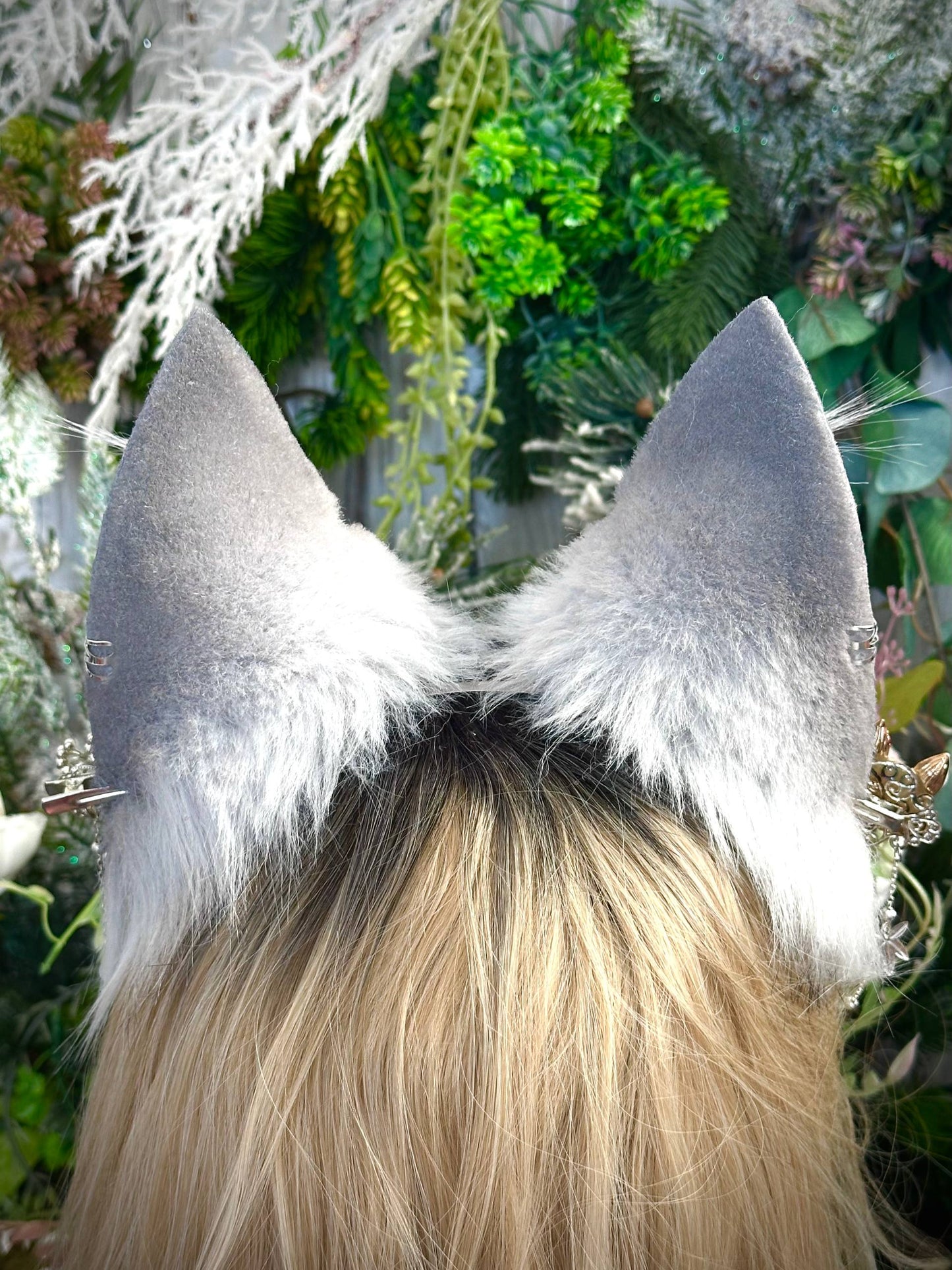 Silver Kitsune Ears RFS