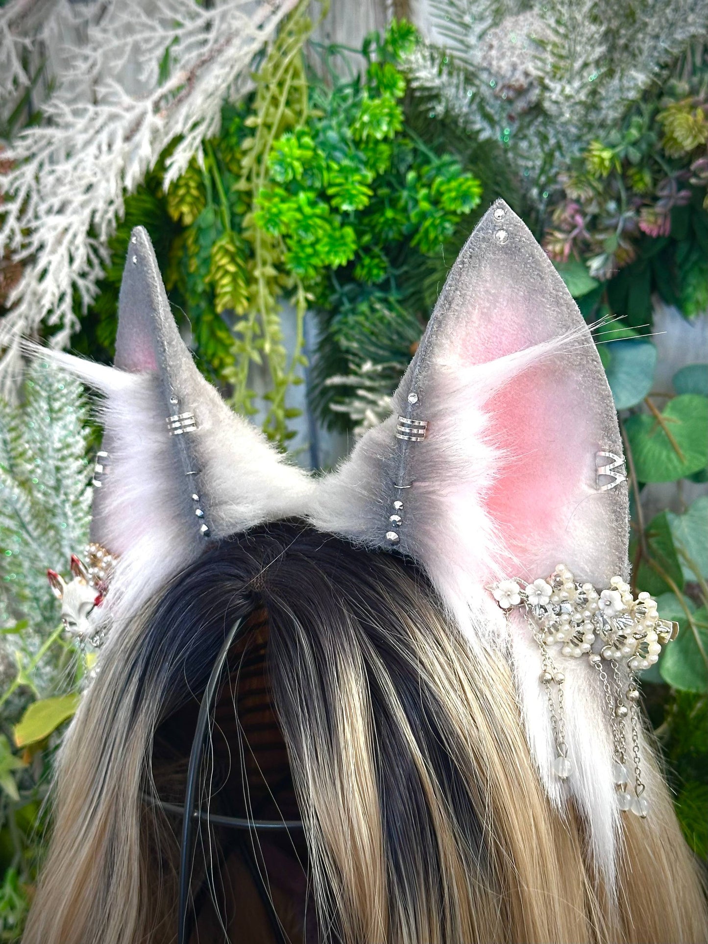 Silver Kitsune Ears RFS