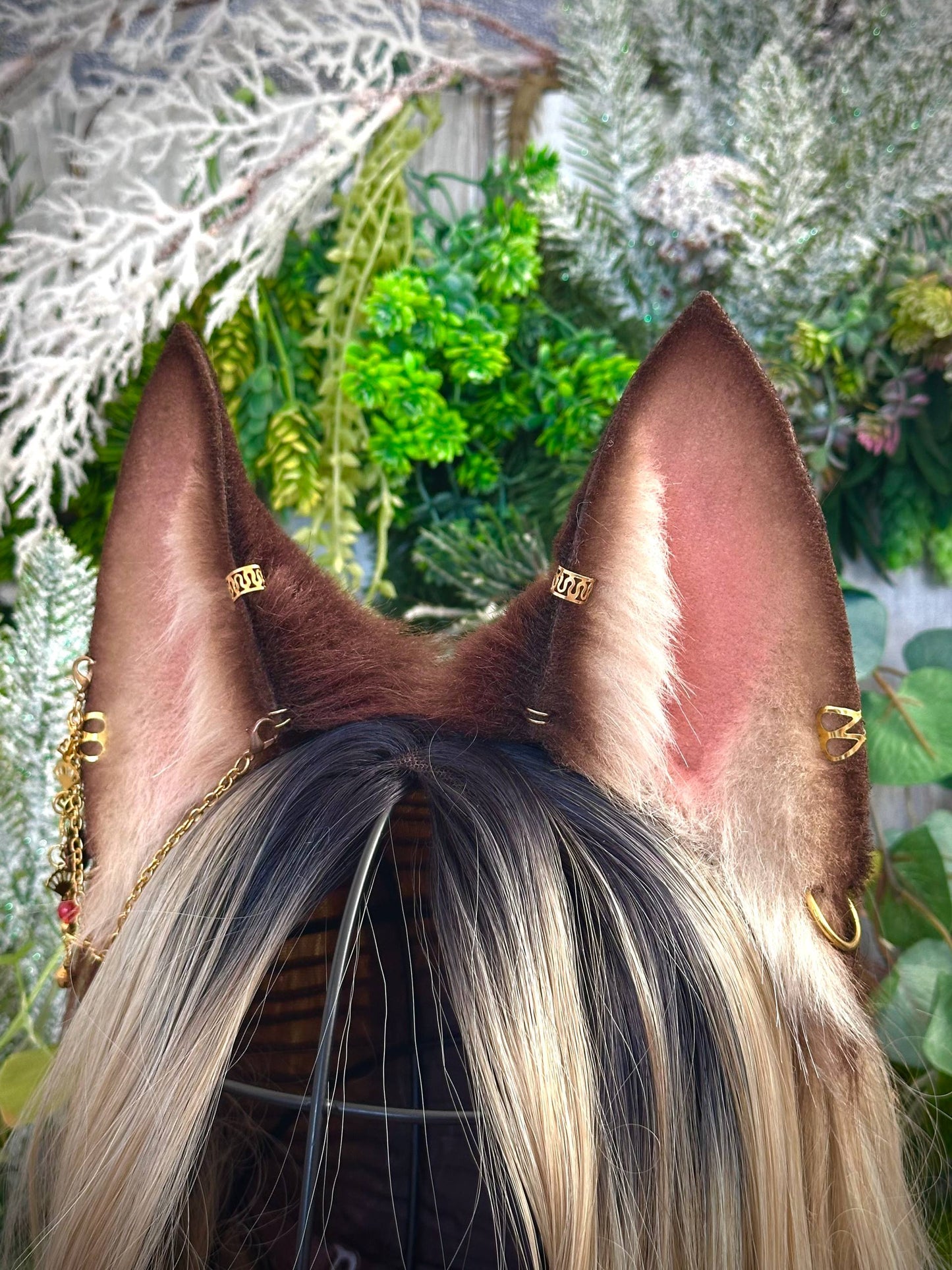 Brown Kitsune Ears RFS