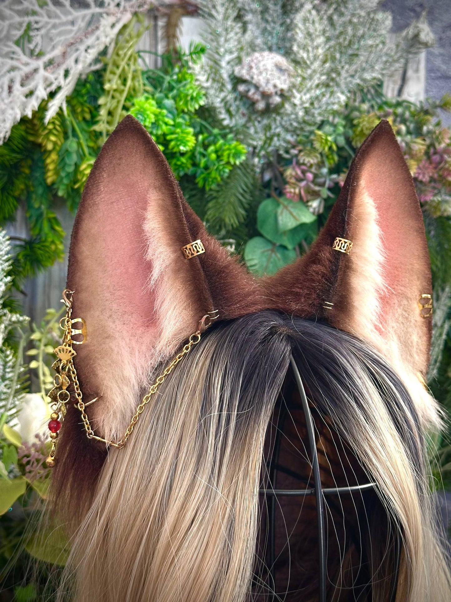 Brown Kitsune Ears RFS